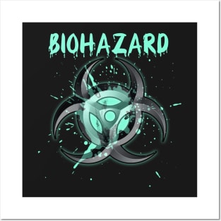 organic biohazard Posters and Art